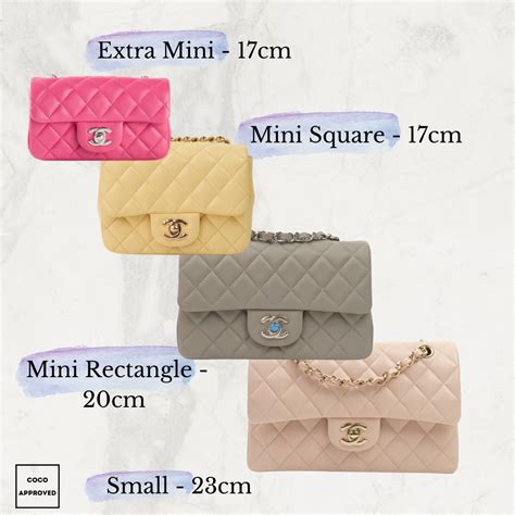 chanel double flap 30cm|Chanel bag size chart.